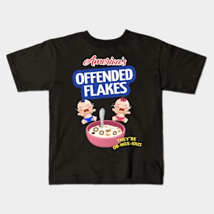 Americas Offended Flakes Kids T-Shirt